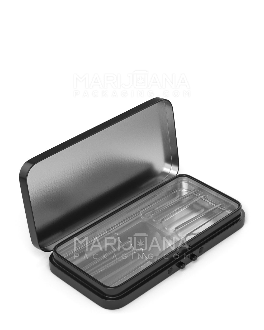 Edible & Joint Box Insert Tray for 4 King Size Pre Rolled Cones | 109mm - Clear Plastic - 100 Count - 7