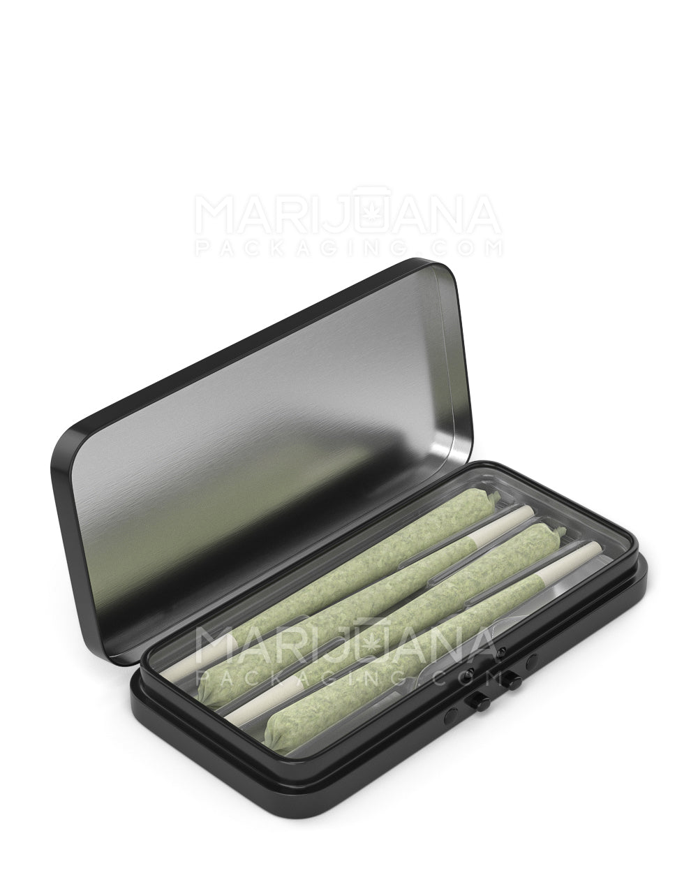 Edible & Joint Box Insert Tray for 4 King Size Pre Rolled Cones | 109mm - Clear Plastic - 100 Count - 8