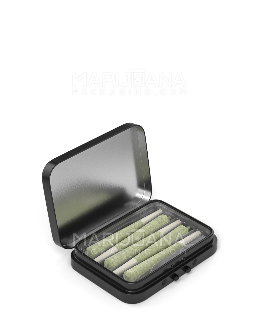 Edible & Joint Box Insert Tray for 5 Mini Pre Rolled Cones | 70mm - Clear Plastic - 100 Count - 8
