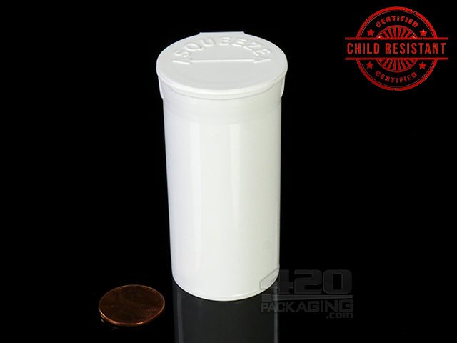 Squeezetops® PST13 Opaque Mix Child Resistant Container 1200/Box - 2