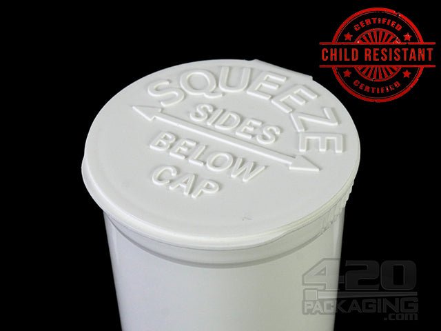 Squeezetops® PST30 Opaque Mix Child Resistant Containers 600/Box - 3