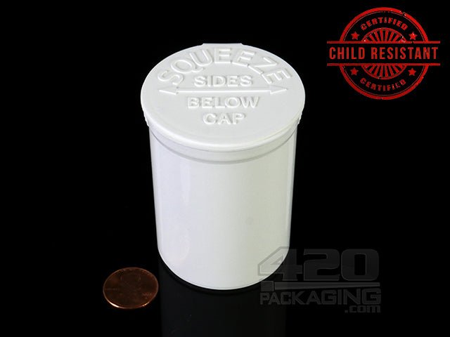 Squeezetops® PST30 Opaque Mix Child Resistant Containers 600/Box - 2