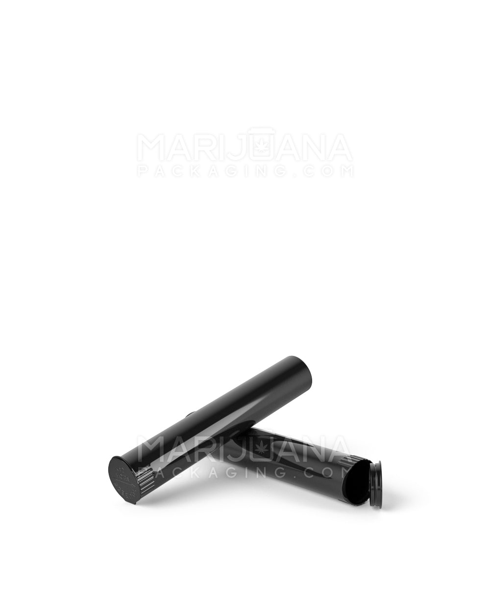 Child Resistant Pop Top Vape Cartridge Tube | 80mm - Black | Sample - 10