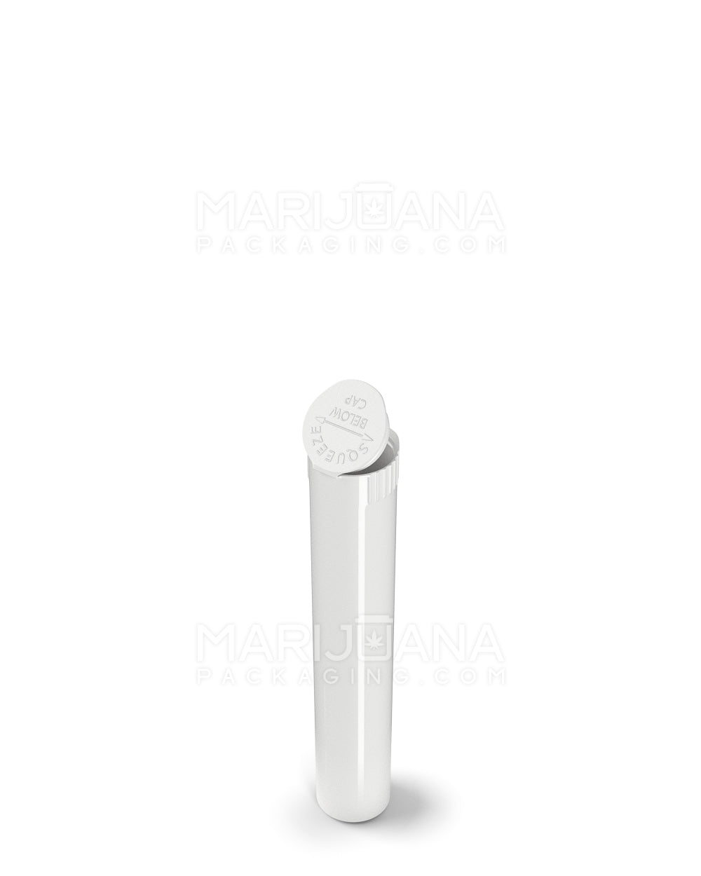 Child Resistant Pop Top Vape Cartridge Tube | 80mm - White | Sample - 4