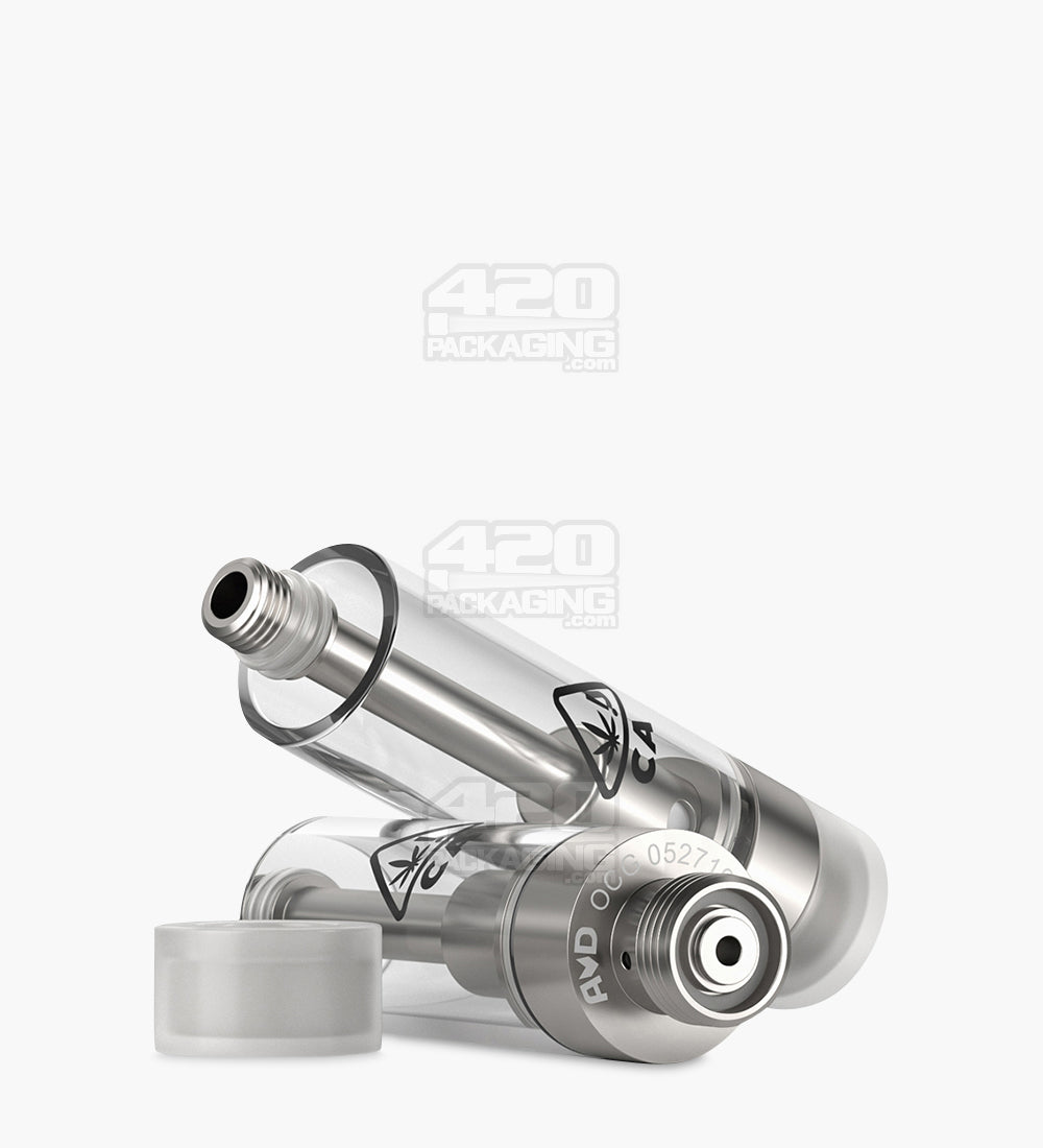 AVD California Symbol Glass Cart Vape Cartridge With 2mm Aperture Size 1ml 1200/Box - 8