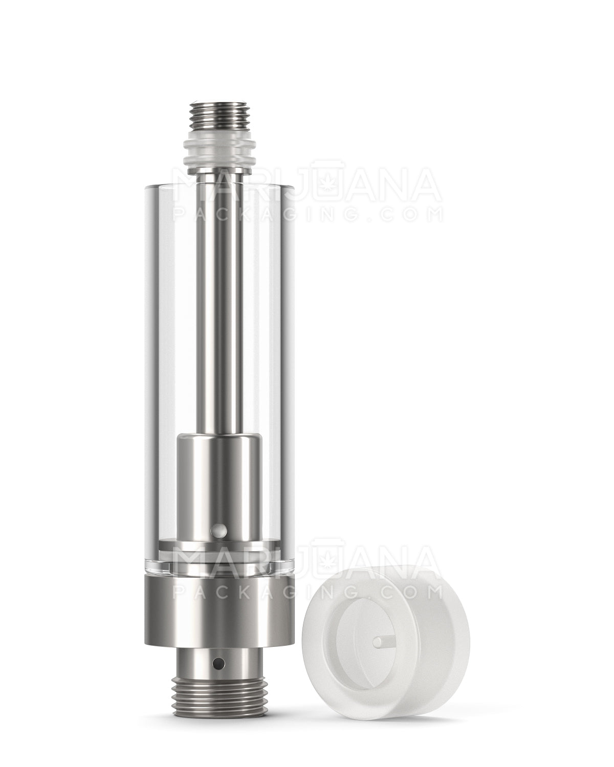 AVD | Glass Vape Cartridge with 1mm Aperture | 1mL - Screw On - 1200 Count - 7