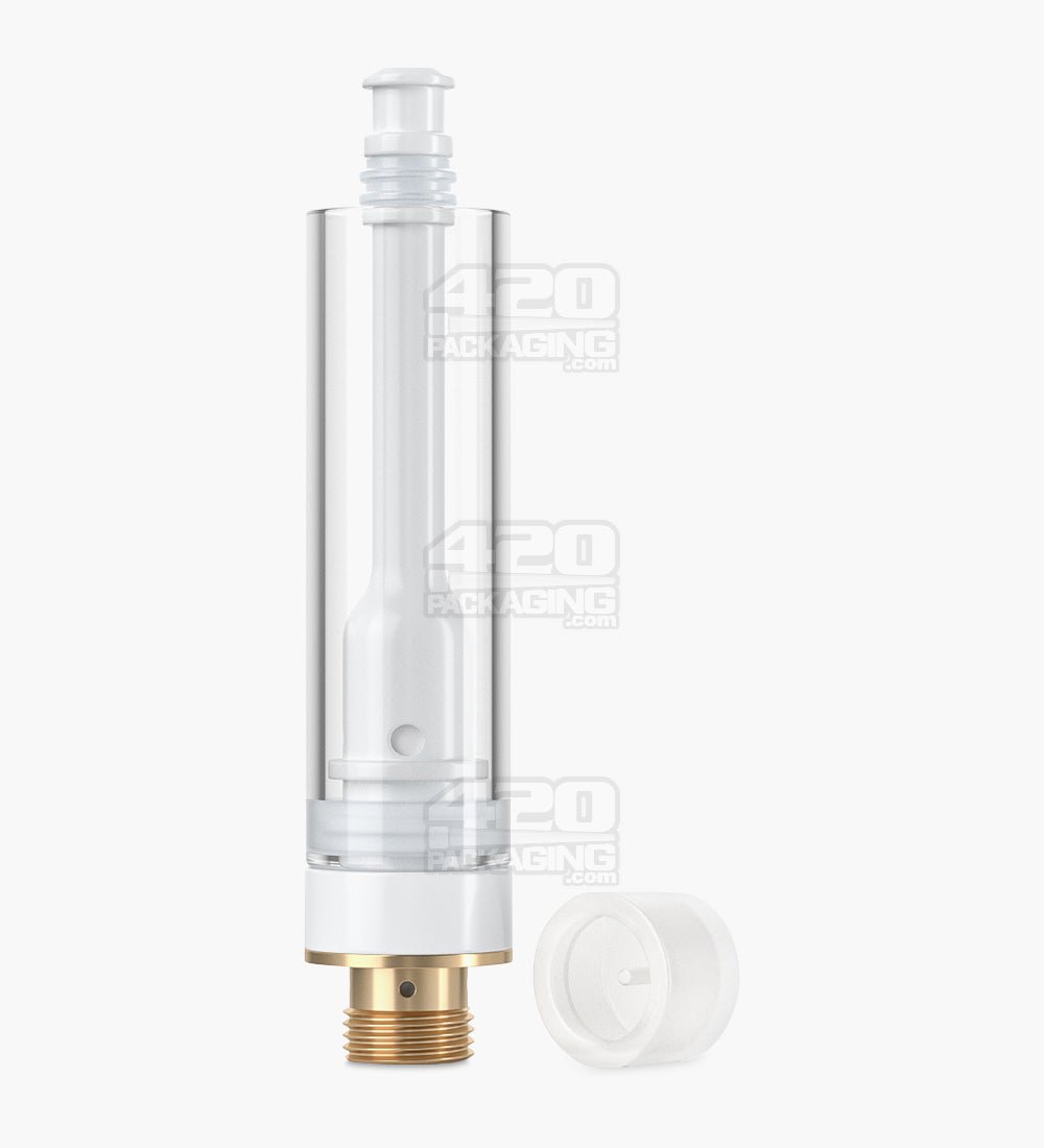 AVD All-Ceramic Vape Cartridge 1.5mm Aperture 1ml w/ Eazy-Press Mouthpiece Connection 1200/Box - 7