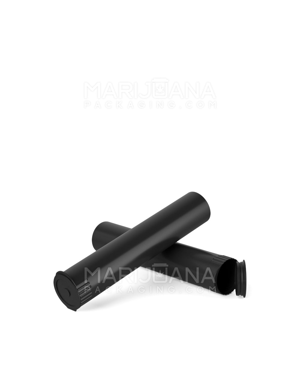 Child Resistant & Sustainable | 100% Biodegradable Pop Top Plastic Pre-Roll Tubes | 95mm - Black - 1000 Count - 8