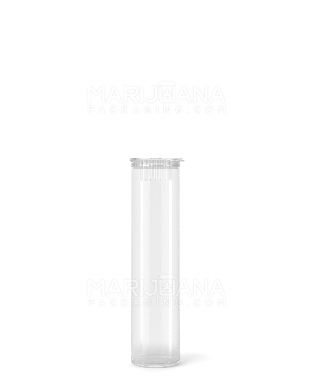 Child Resistant | Pop Top Plastic Pre-Roll Tubes | 78mm - Clear - 1200 Count - 2