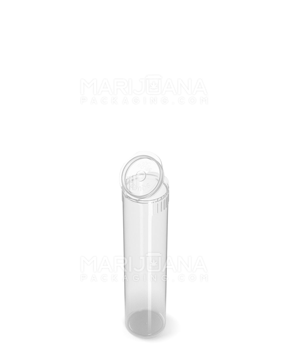 Child Resistant | Pop Top Plastic Pre-Roll Tubes | 78mm - Clear - 1200 Count - 4