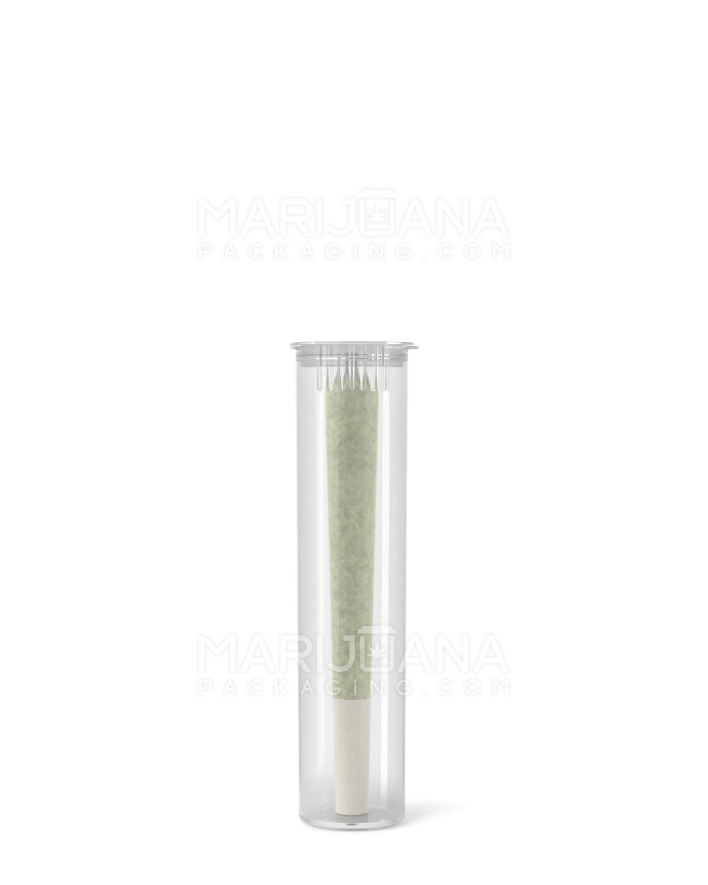 Child Resistant | Pop Top Plastic Pre-Roll Tubes | 80mm - Clear - 1000 Count - 9