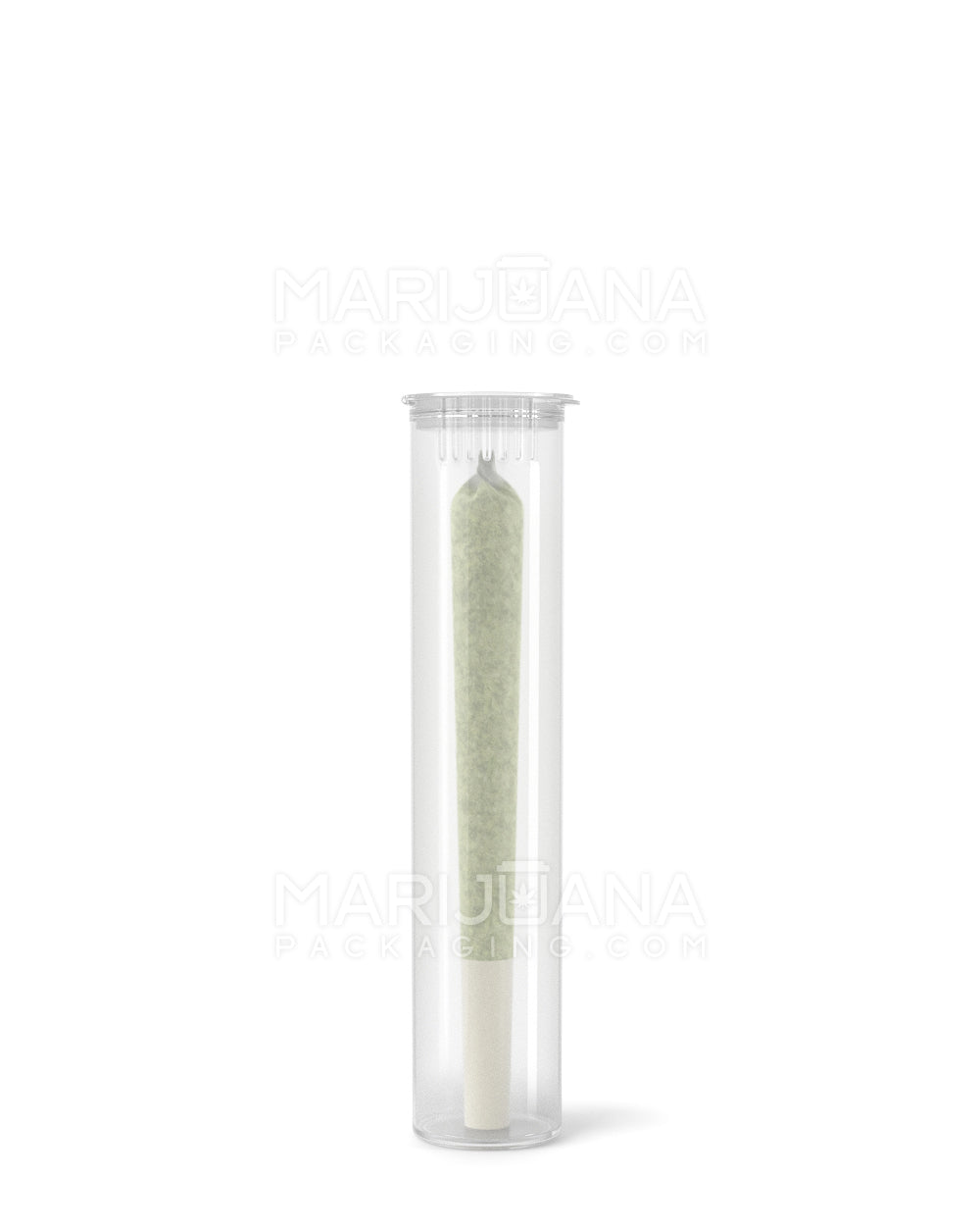 Child Resistant | Pop Top Plastic Pre-Roll Tubes | 90mm - Clear - 1000 Count - 3