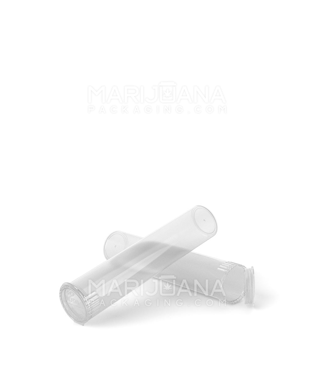 90mm Clear White Glass Pre Roll Tube