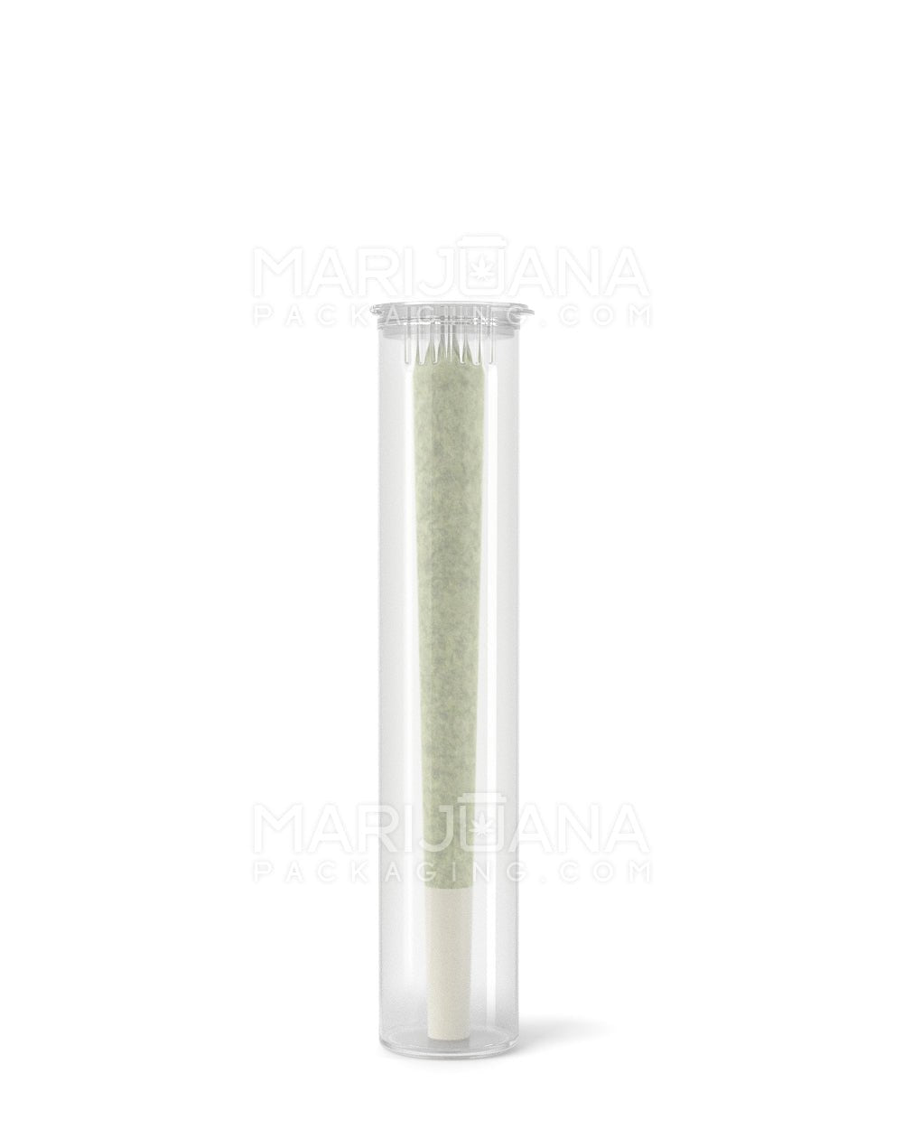 Child Resistant | 100% Biodegradable Pop Top Plastic Pre-Roll Tubes | 98mm - Clear - 1000 Count - 3