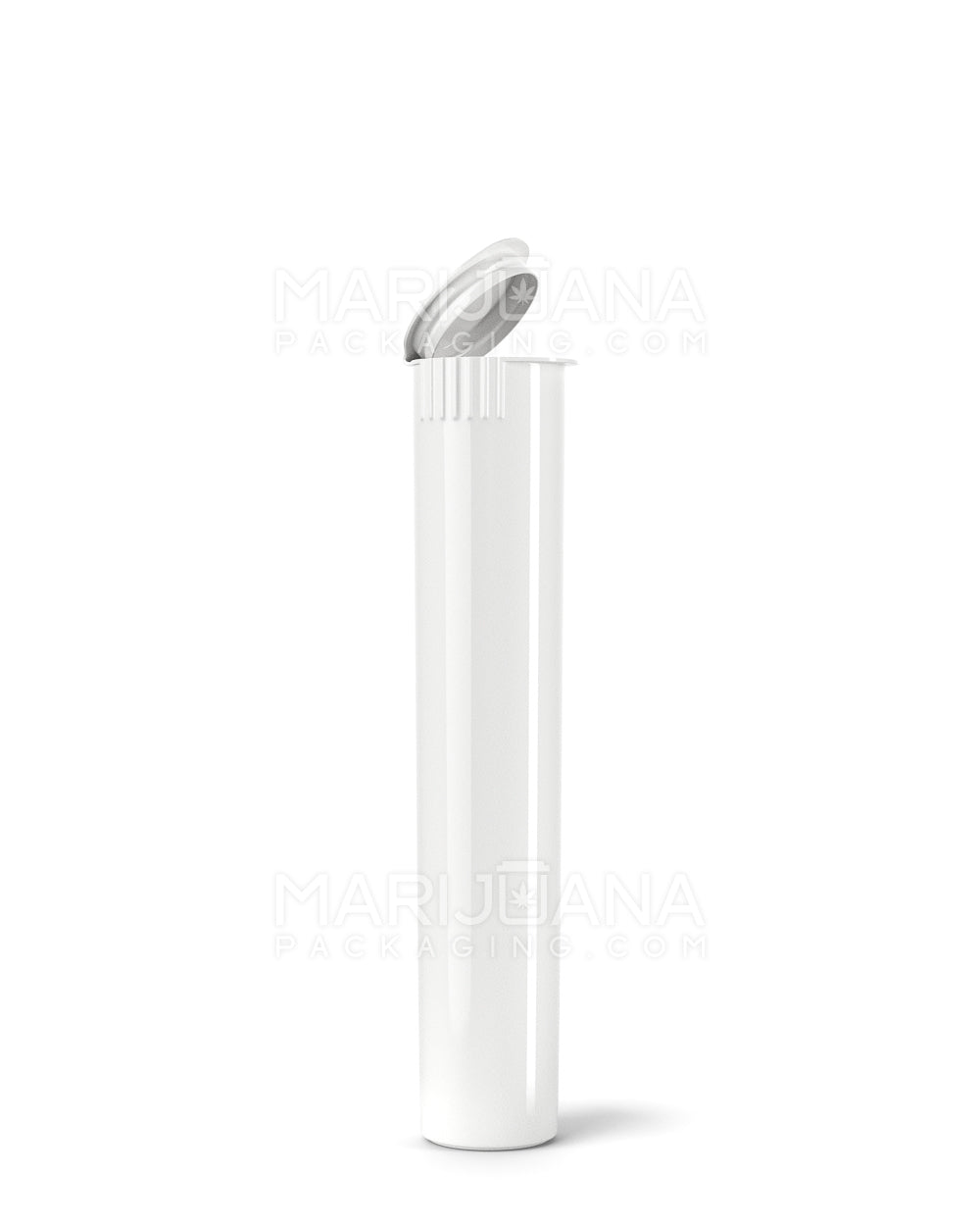 Opaque White Child Resistant Joint Tube 95mm - 1,000 Count