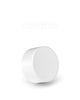Child Resistant | Smooth Push Down & Turn Plastic Caps w/ Foil Liner | 28mm - Matte White - 504 Count