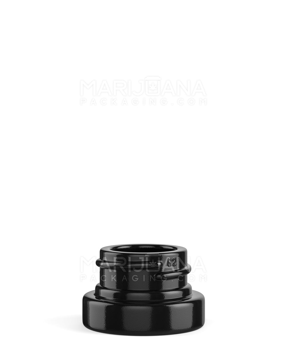 Black Glass Concentrate Containers | 28mm - 5mL | Sample