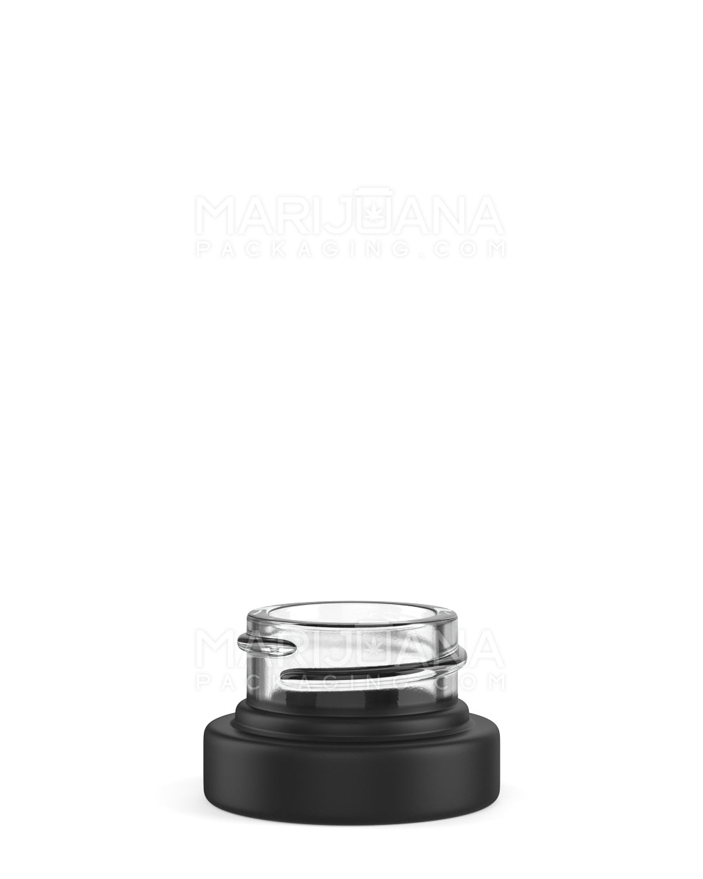 Matte Black Glass Concentrate Containers | 28mm - 5mL - 504 Count - 1
