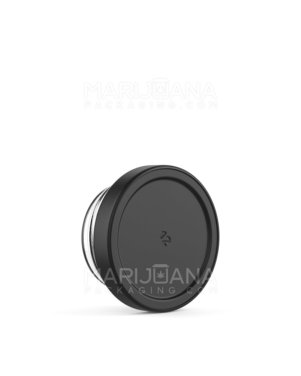 Matte Black Glass Concentrate Containers | 38mm - 9mL - 320 Count - 4