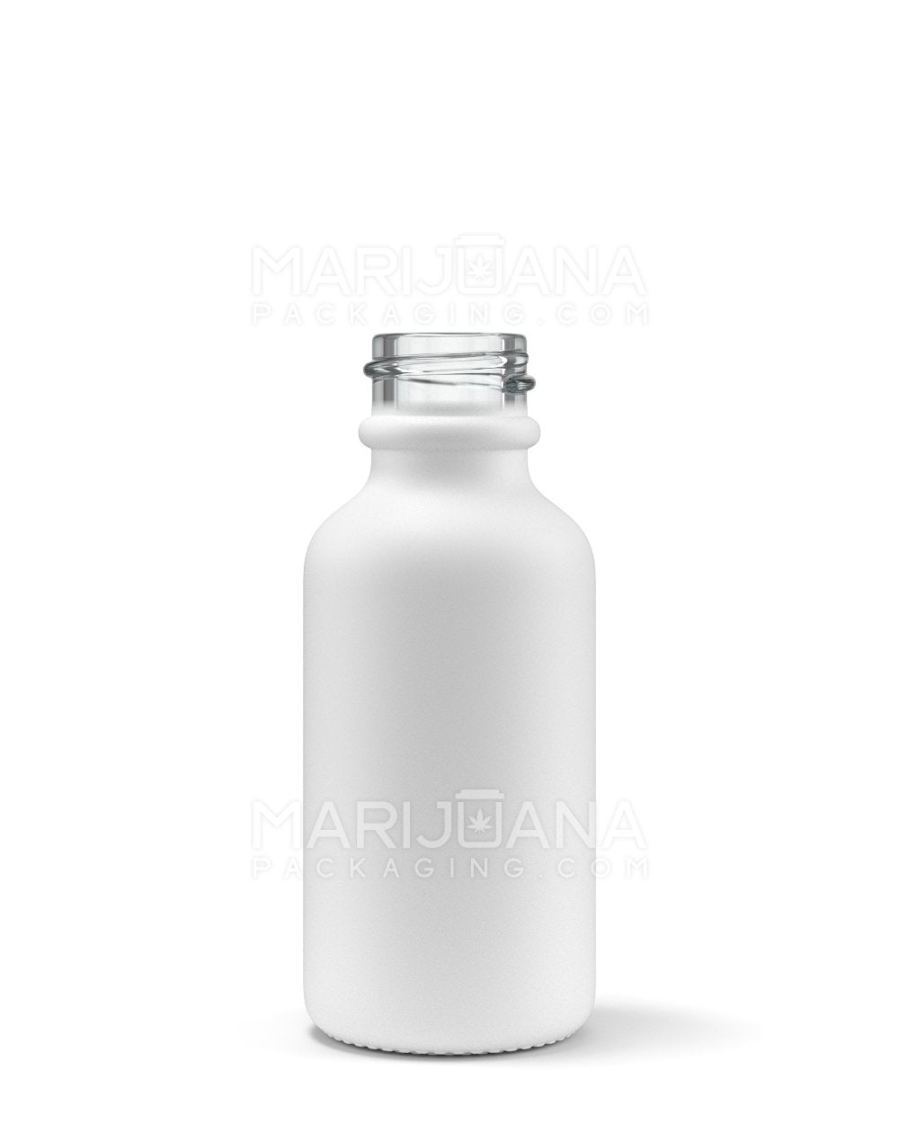 Glass Tincture Bottles | 1oz - Matte White | Sample - 1