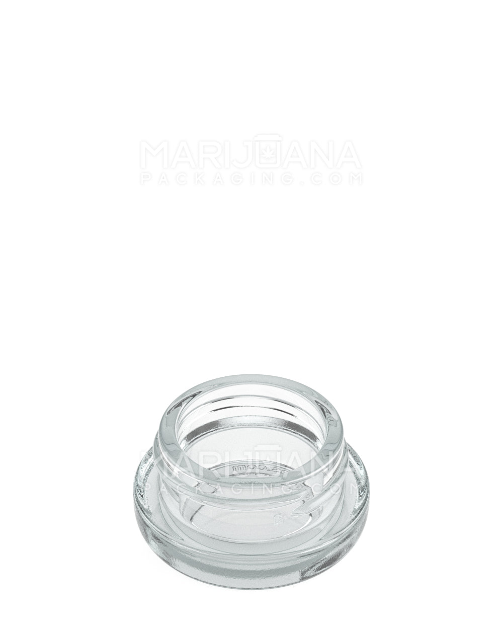 Rounded Base Clear Glass Concentrate Containers | 38mm - 9mL - 320 Count - 2