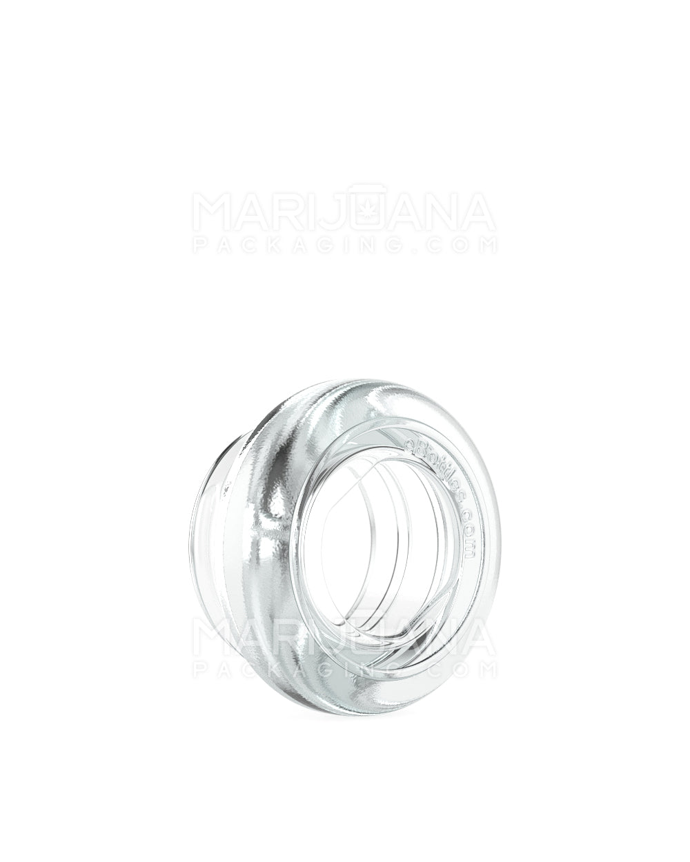 Rounded Base Clear Glass Concentrate Containers | 38mm - 9mL - 320 Count - 4