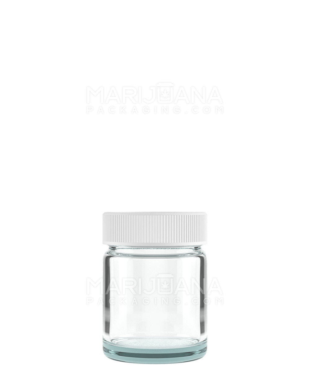Glass Jars with White Cap | 38mm - 1oz | Sample - 1