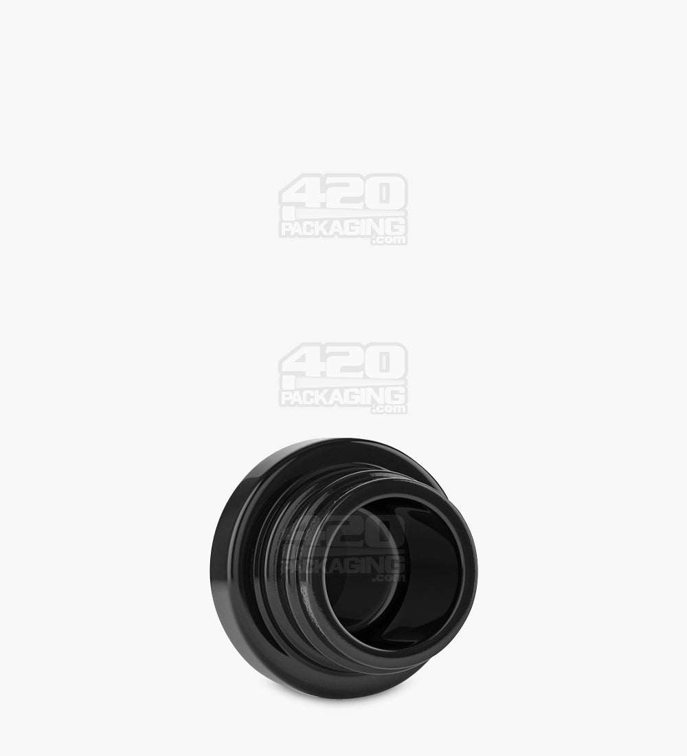 Glossy Black Glass Concentrate Containers | 28mm - 5mL - 504 Count