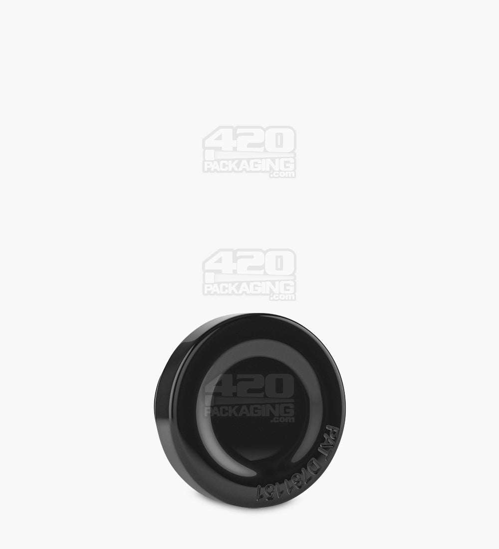 Glossy Black Glass Concentrate Containers | 28mm - 5mL - 504 Count