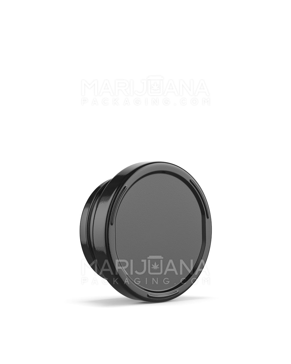 Child Resistant | Black Glass Concentrate Jar with Black Cap | 38mm - 9mL - 320 Count - 5