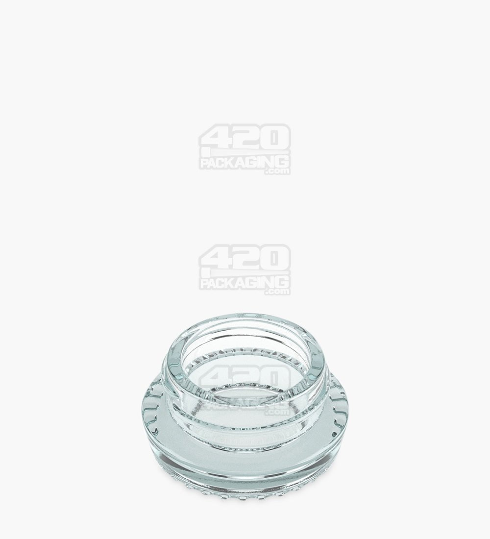 38mm Black 7ml Glass Concentrate Jar 240/Box - 2