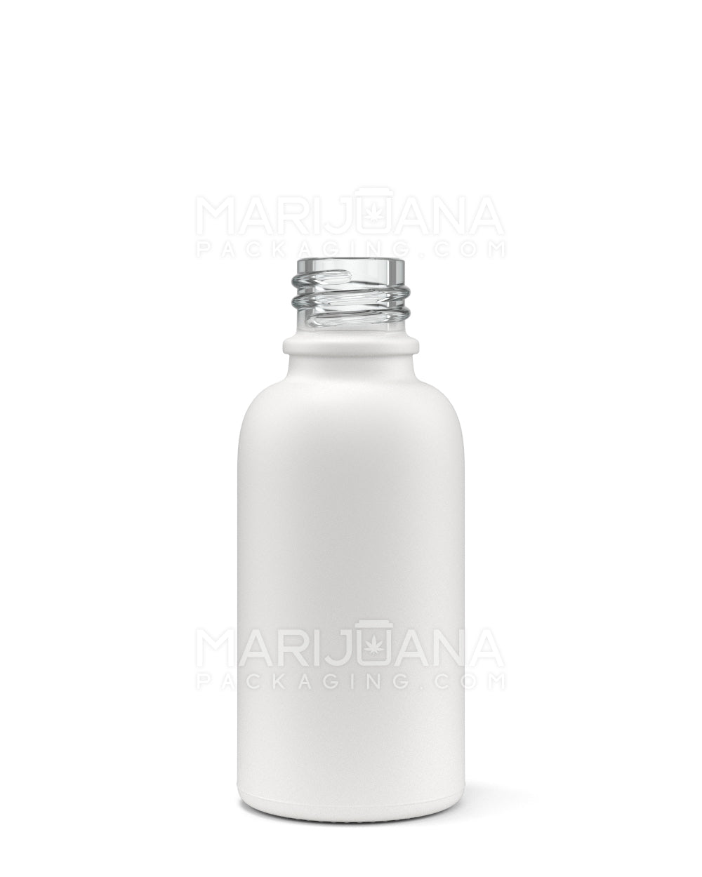 Glass Tincture Bottles | 30mL - Matte White | Sample - 1