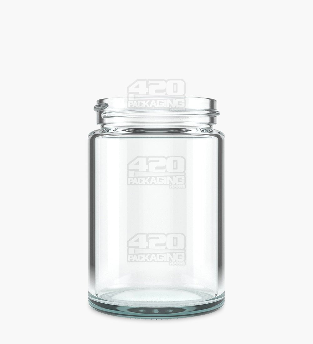 5oz Straight Sided Clear Glass Jars 100/Box - 1