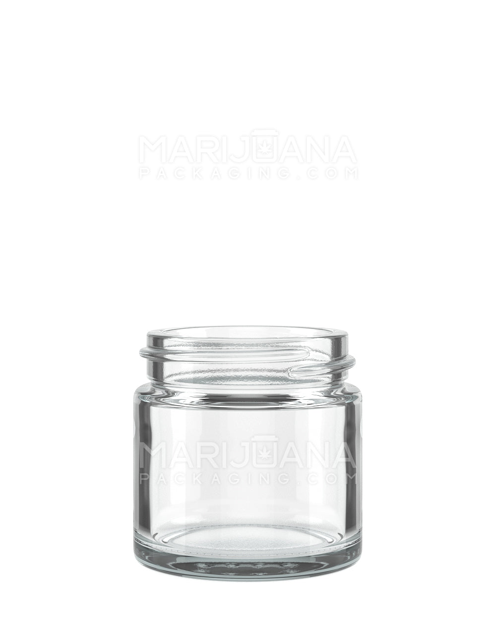 Straight Sided Clear Glass Jars | 43mm - 1oz - 160 Count - 1