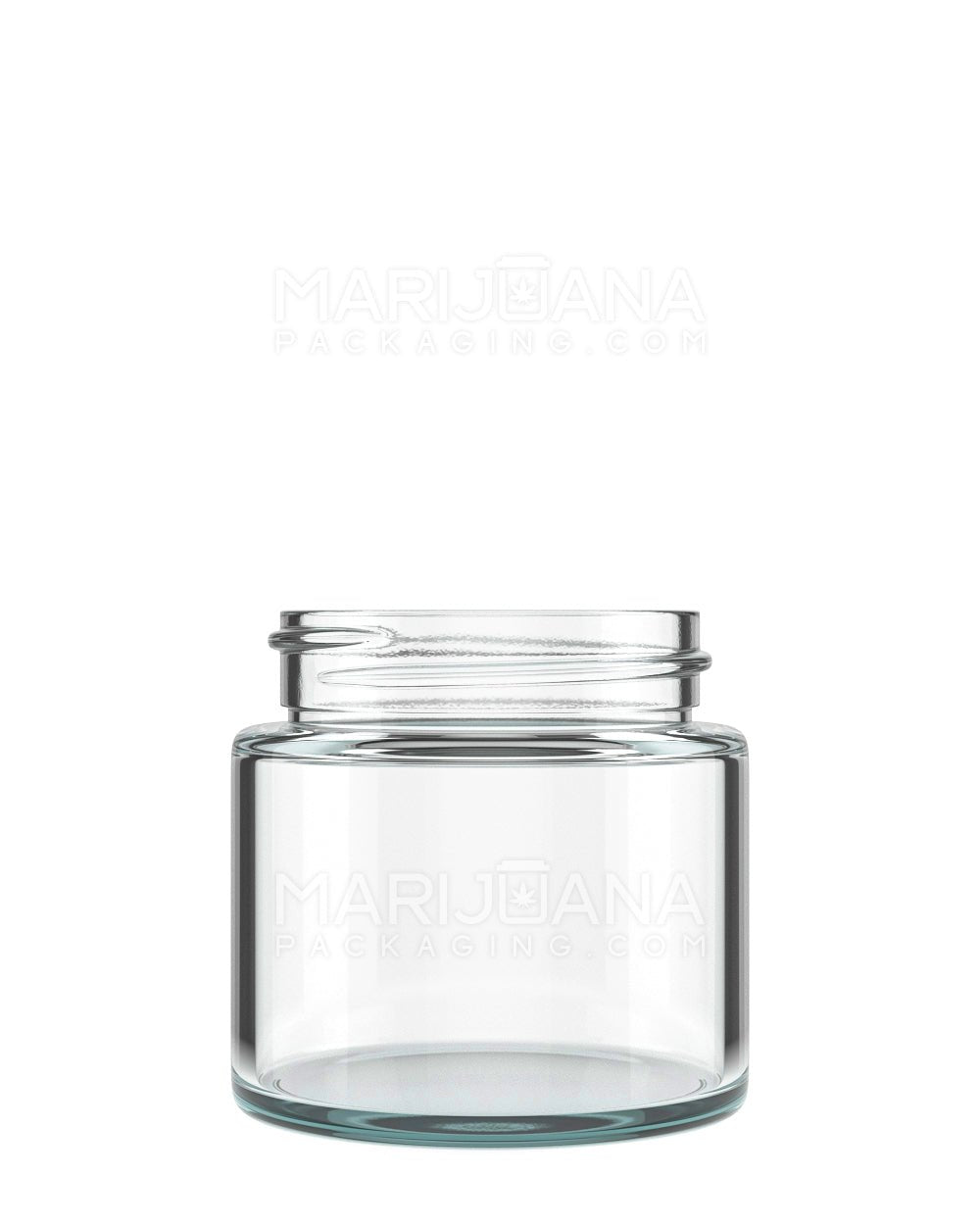 Straight Sided Clear Glass Jars | 53mm - 3oz - 32 Count - 1