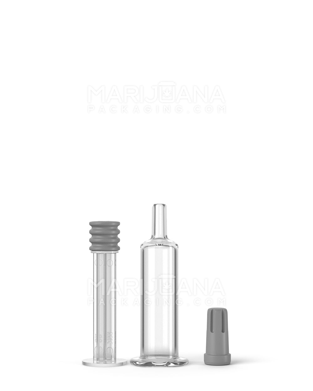 Glass Dab Applicator Syringes | 1mL - No Measurements | Sample - 3