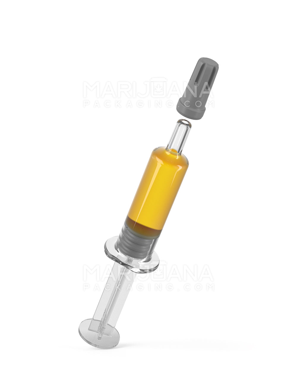 Glass Dab Applicator Syringes | 1mL - No Measurements - 100 Count - 6