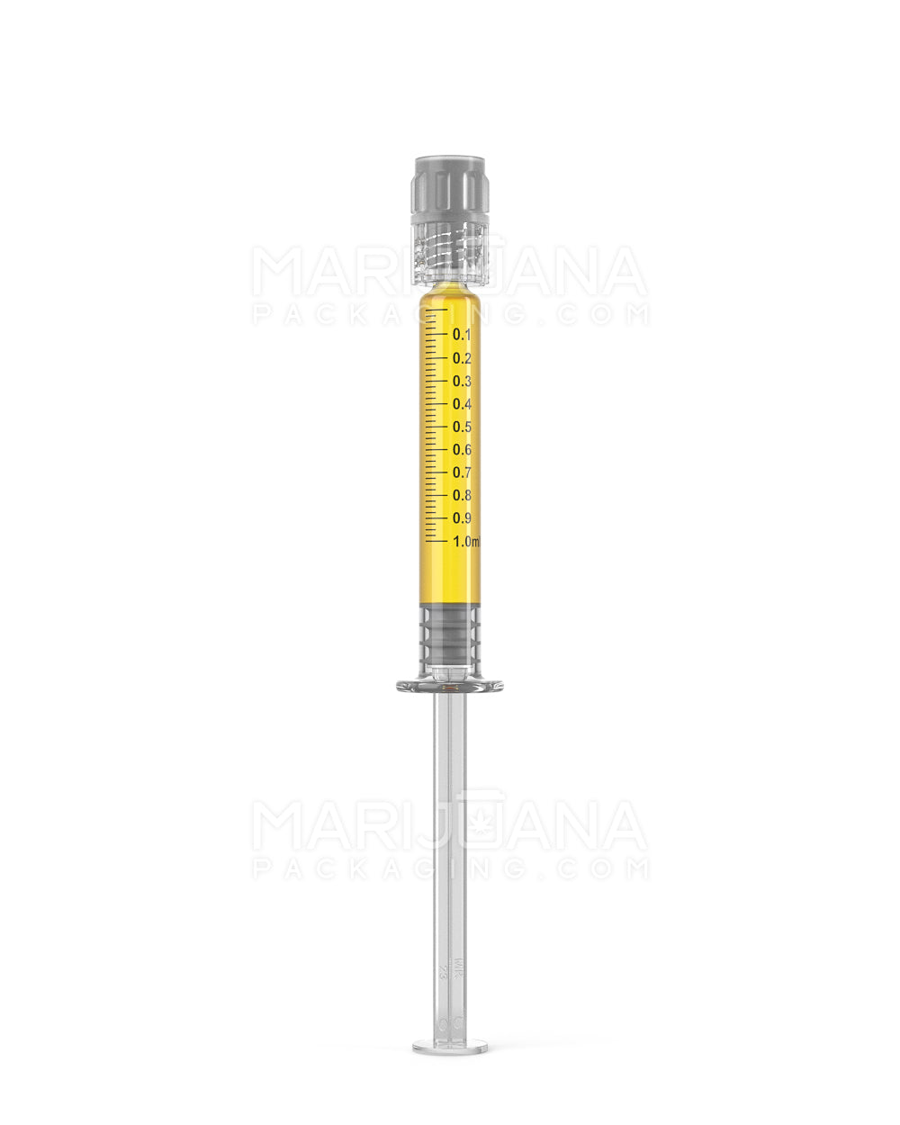 Luer Lock | Long Glass Dab Applicator Syringes | 1mL - 0.1mL Increments - 100 Count - 2