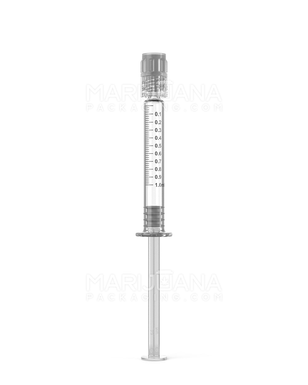 Luer Lock | Long Glass Dab Applicator Syringes | 1mL - 0.1mL Increments - 100 Count - 1