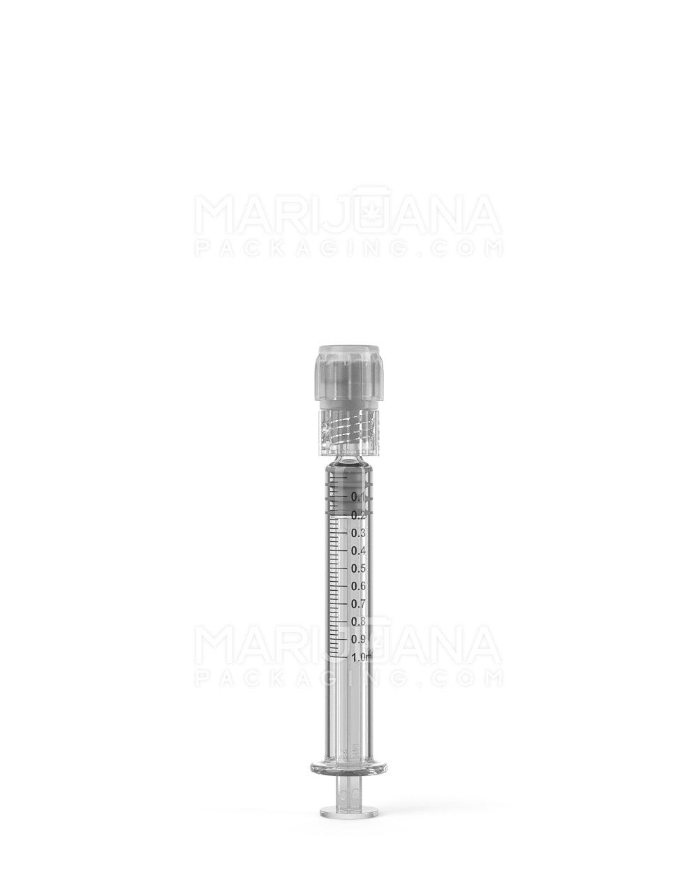 Child Resistant & Luer Lock | Long Glass Dab Applicator Syringes | 1mL - 0.1mL Increments - 100 Count - 8