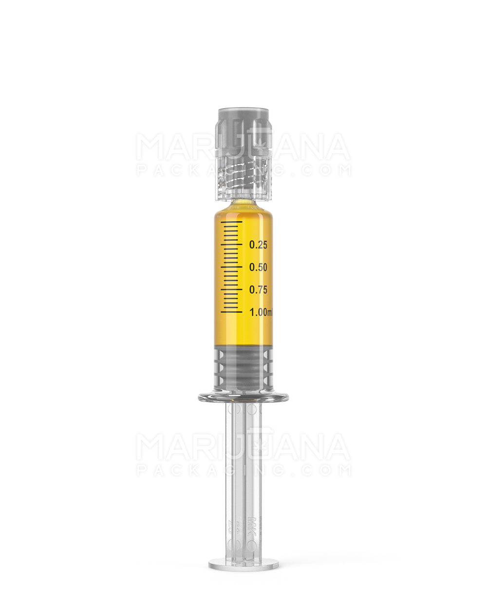 Luer Lock | Glass Dab Applicator Syringes | 1mL - 0.25mL Increments - 100 Count - 2