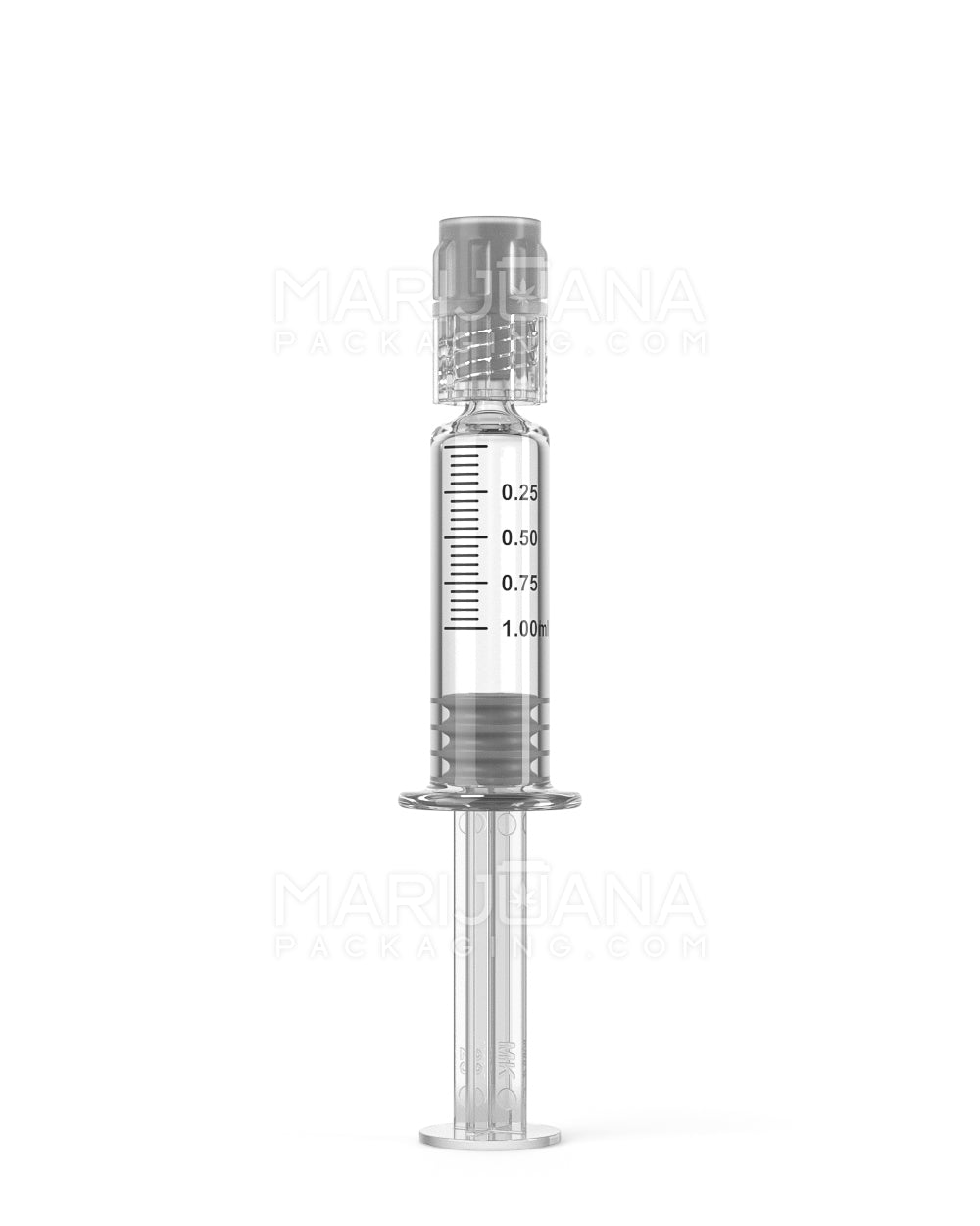Luer Lock 1mL Glass Dab Syringes with 0.25mL Increments