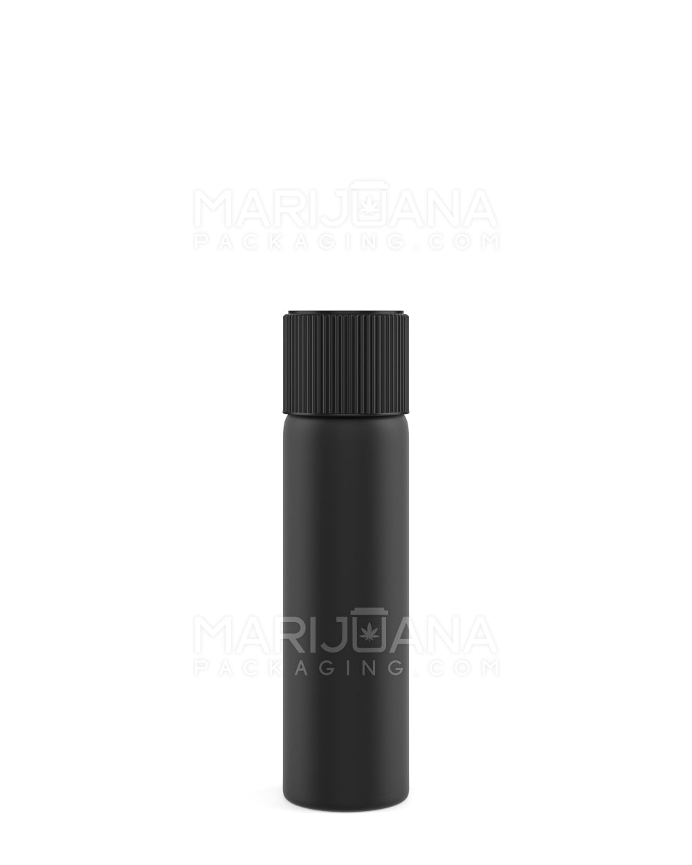 Matte Black Glass Pre-Roll Tubes | 18mm - 79mm - 400 Count - 2