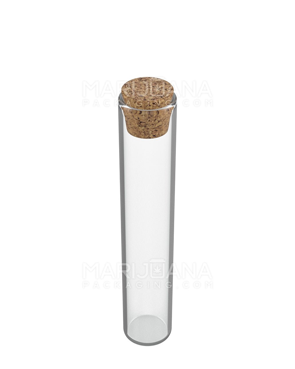 Glass Pre-Roll Tube with Cork Top | 120mm - Clear Glass - 500 Count - 5