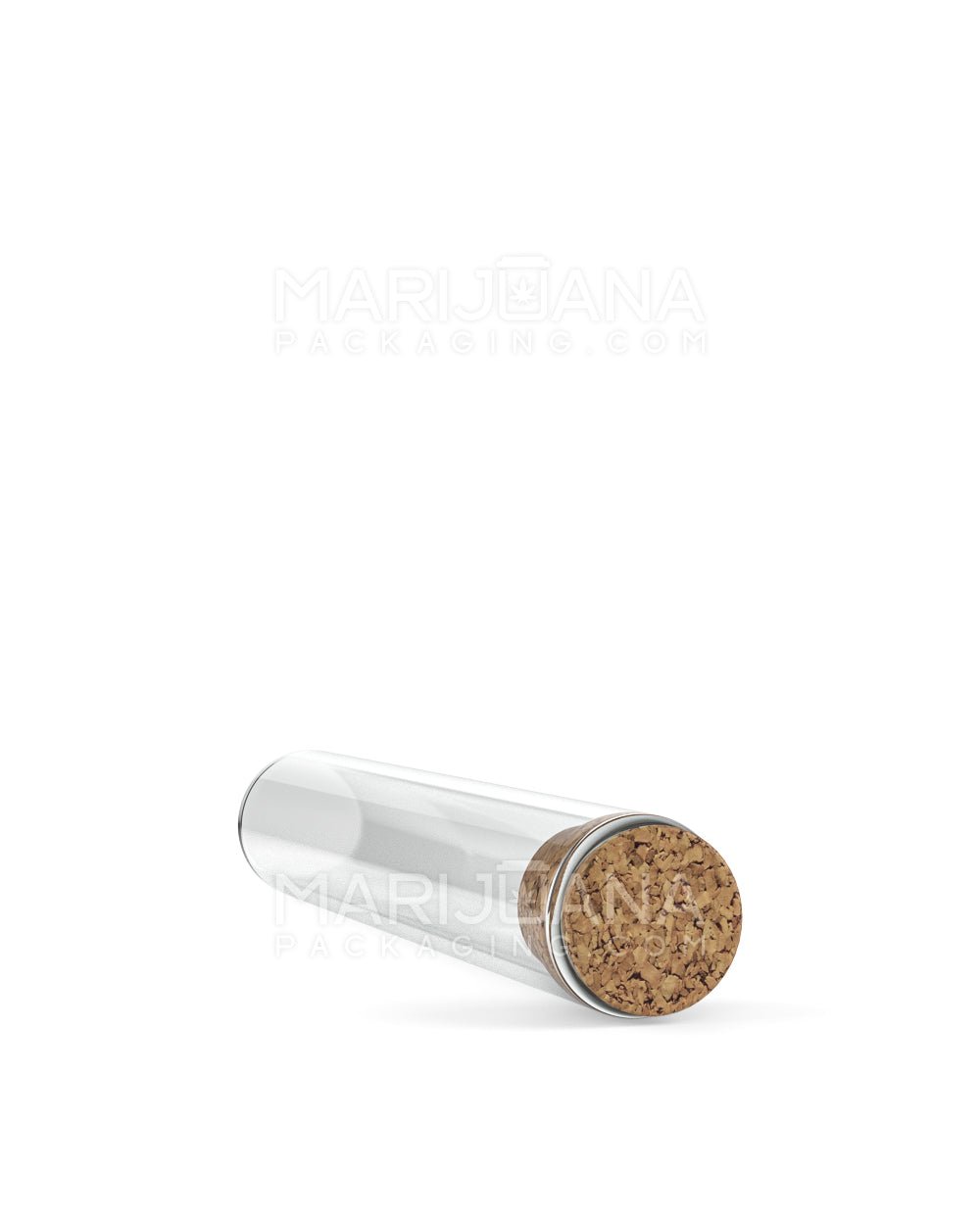 Glass Pre-Roll Tube with Cork Top | 120mm - Clear Glass - 500 Count - 9