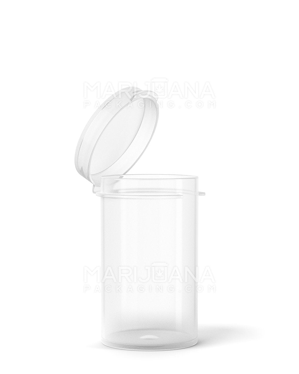 Clear Hinged Lid Vials | 6dr - 1g | Sample - 1