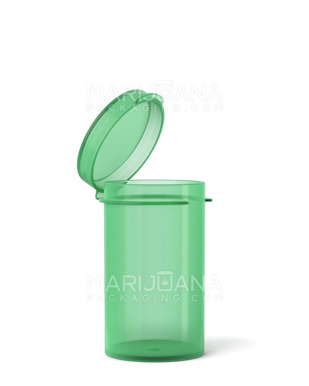 Green Hinged Lid Vials | 6dr - 1g - 600 Count - 1