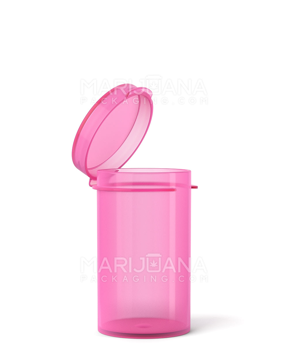 Pink Hinged Lid Vials | 6dr - 1g - 600 Count - 1