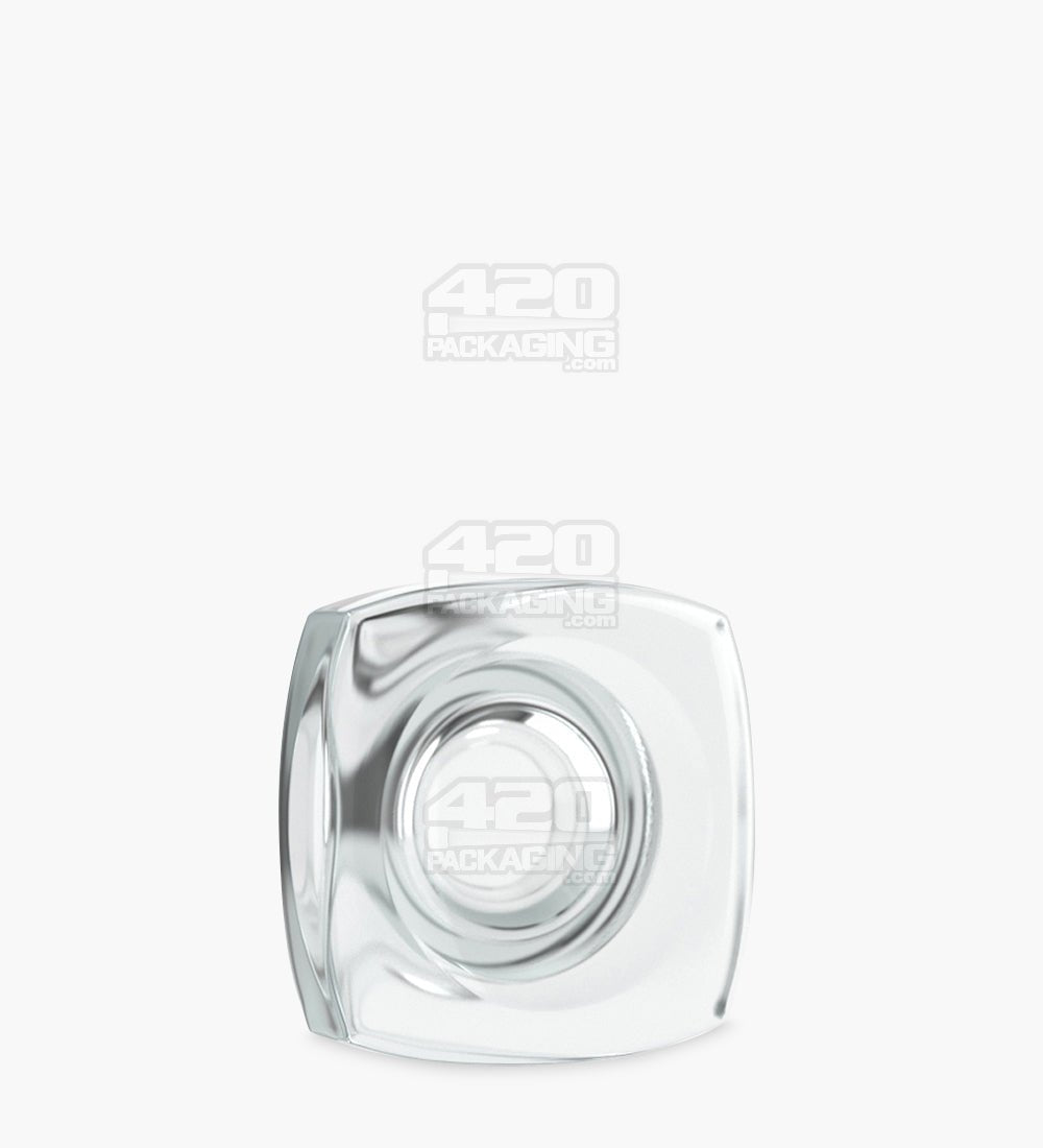 38mm Clear 9ml Glass Pillow Concentrate Jar 240/Box - 4
