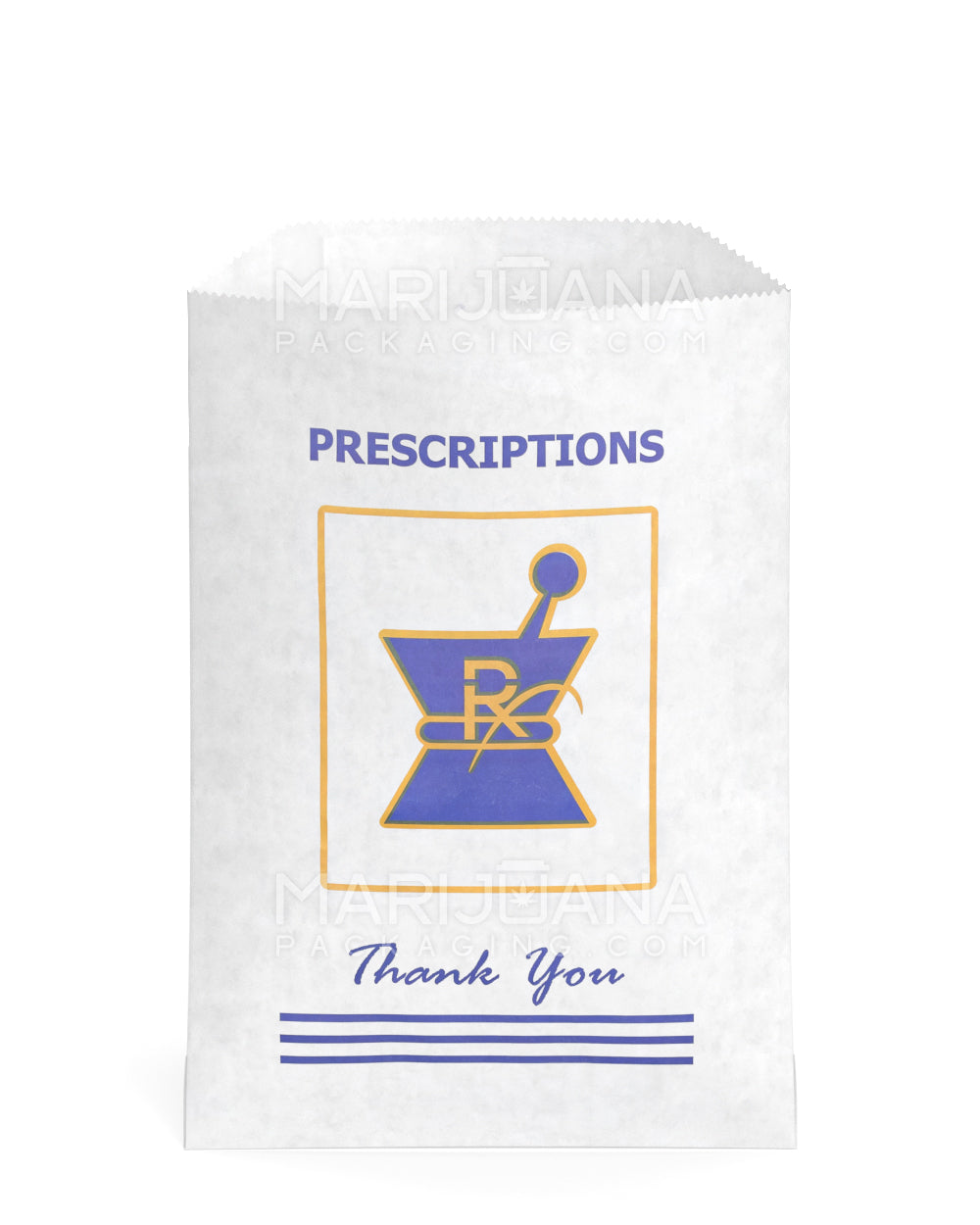 Pharmacy Prescription Bags | Large - Kraft - 1000 Count - 5